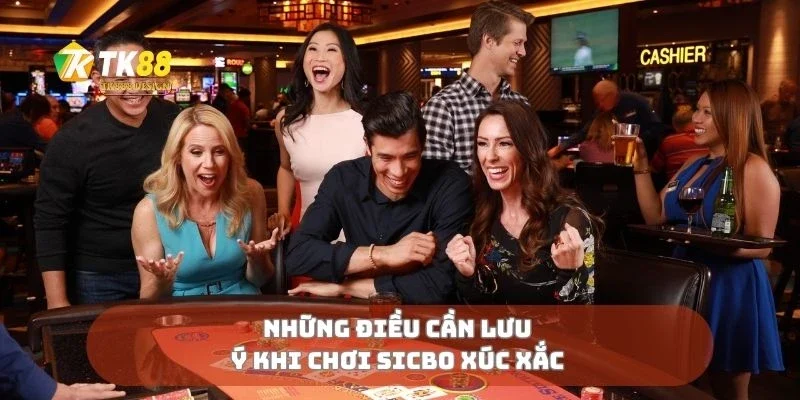 Những điều cần lưu ý khi chơi sicbo xúc xắc 